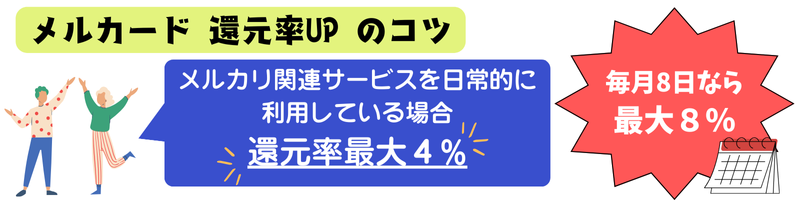 メルカード-キャッシング-還元率-アップ