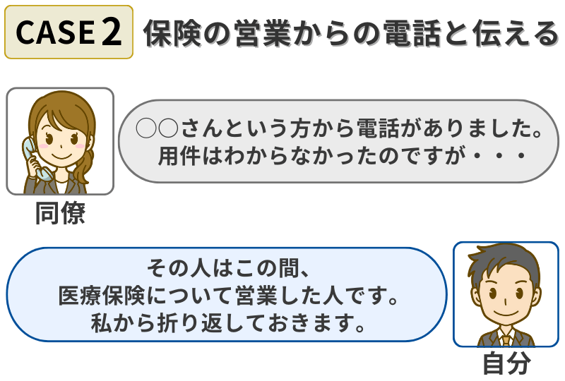 カードローンの在籍確認で電話連絡があったときの言い訳-保険の営業からの電話と伝える場合