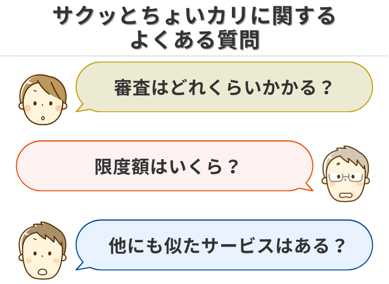 サクッとちょいカリに関するよくある質問
